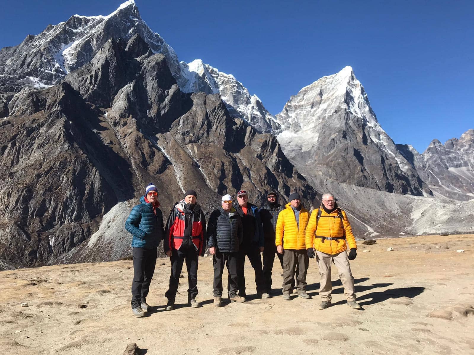 group photo during trek