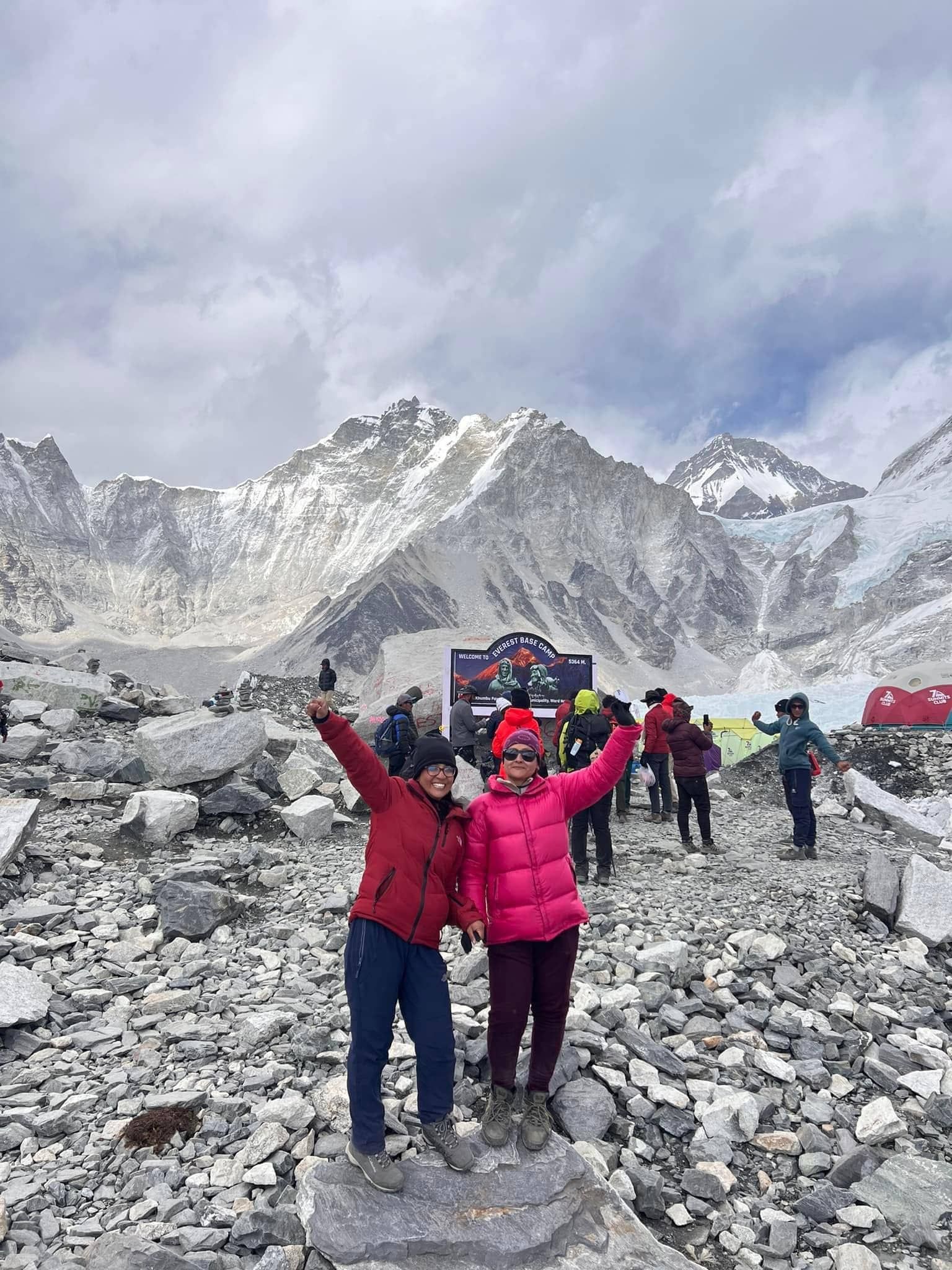 happiness after reaching ebc