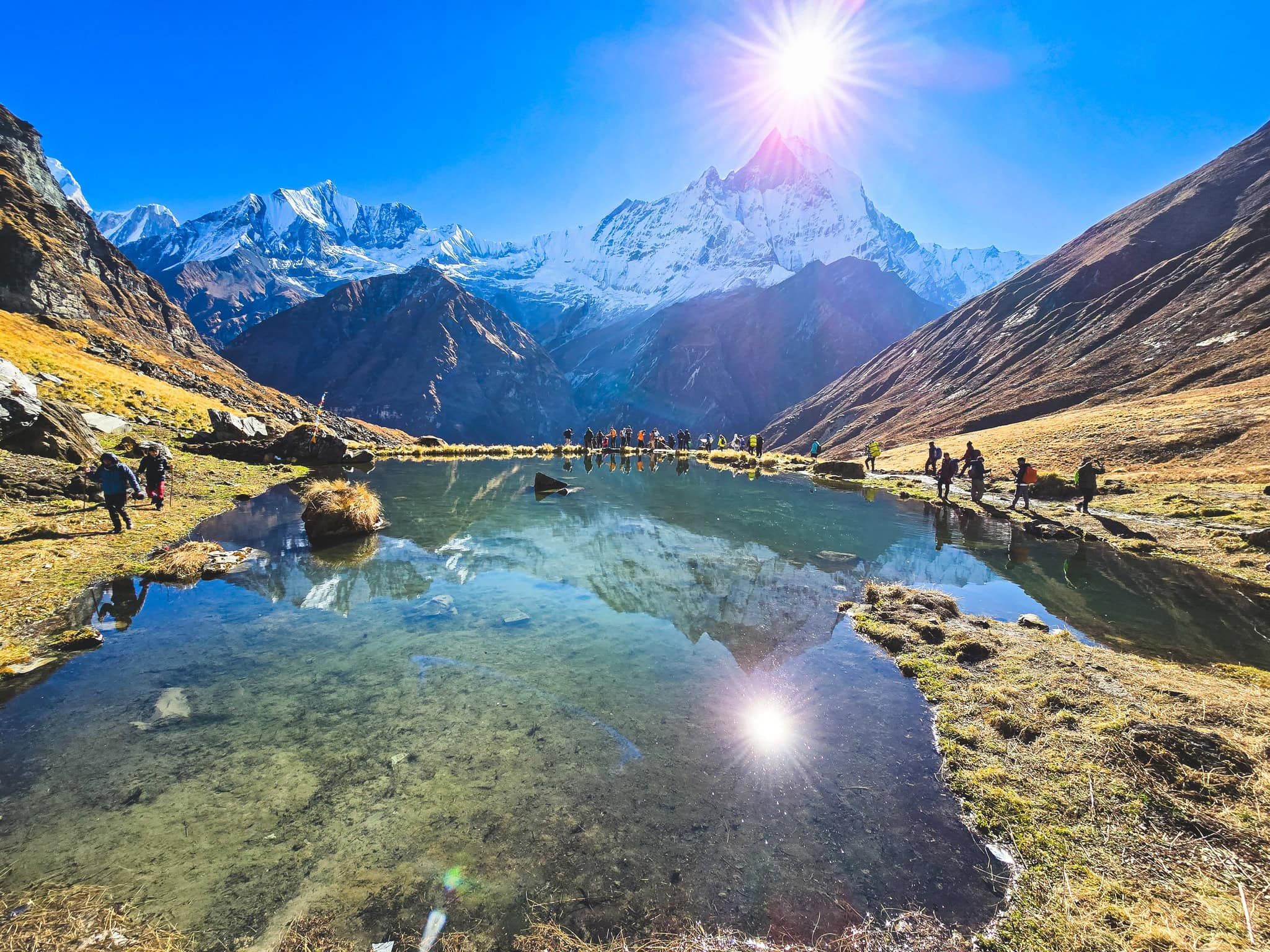 understanding altitude sickness on the abc trek