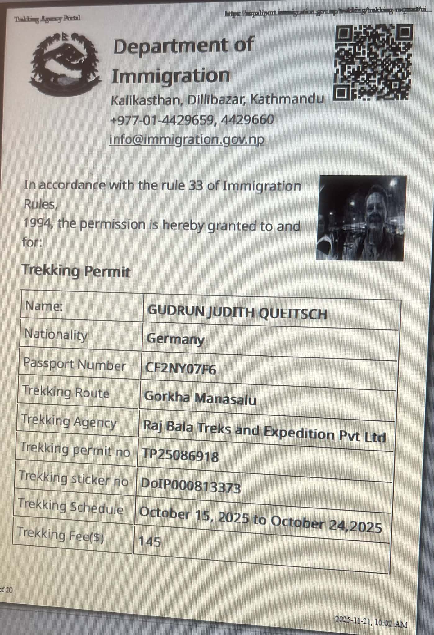 manaslu-circuit-trek-permit-cost